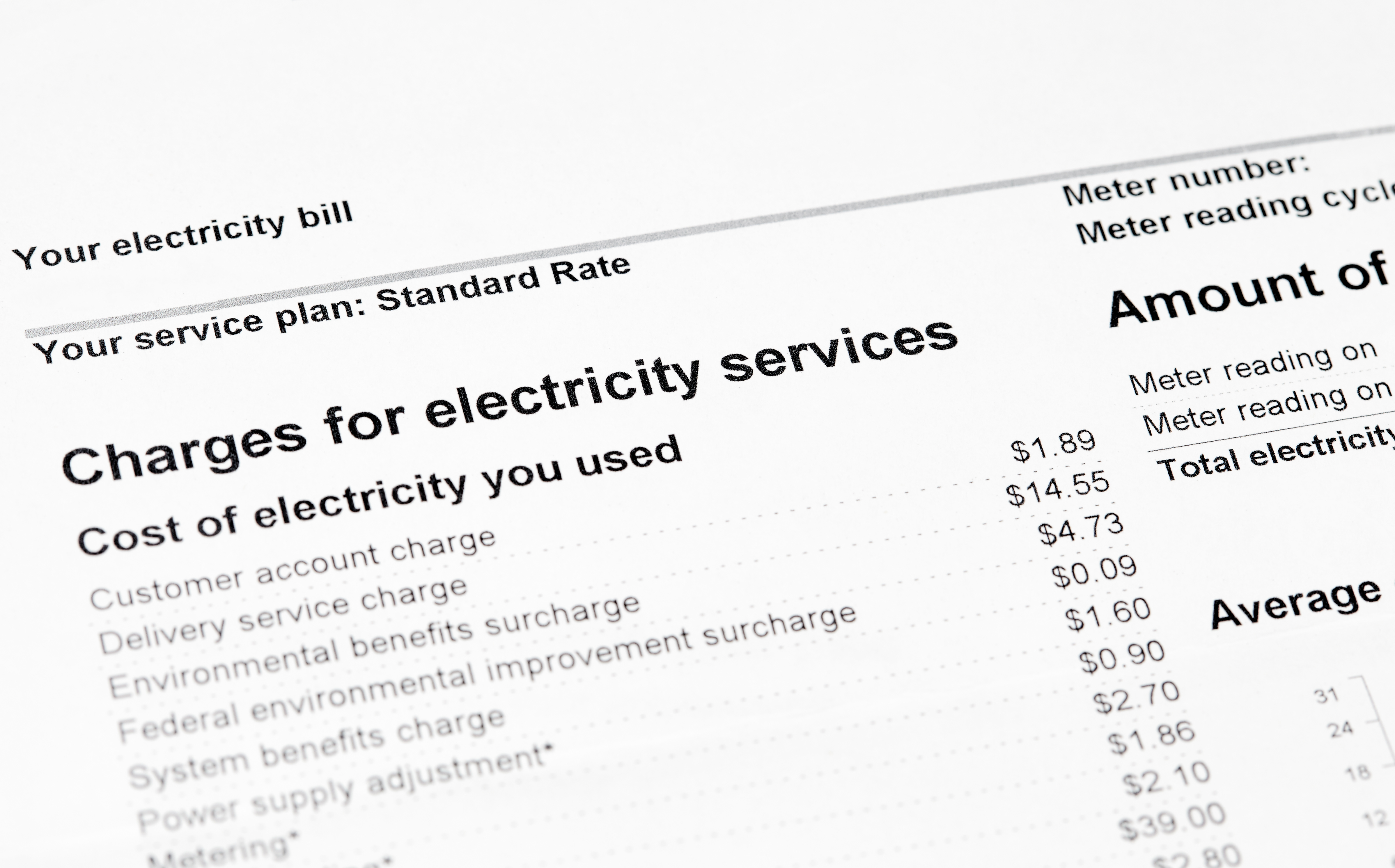Residential Electricity Bill