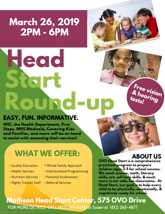 Head Start Jefferson County Enrollment Round-up!