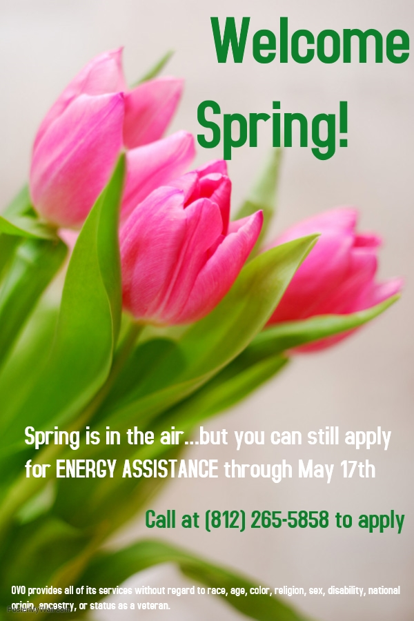 Energy Assistance Ends May 17th